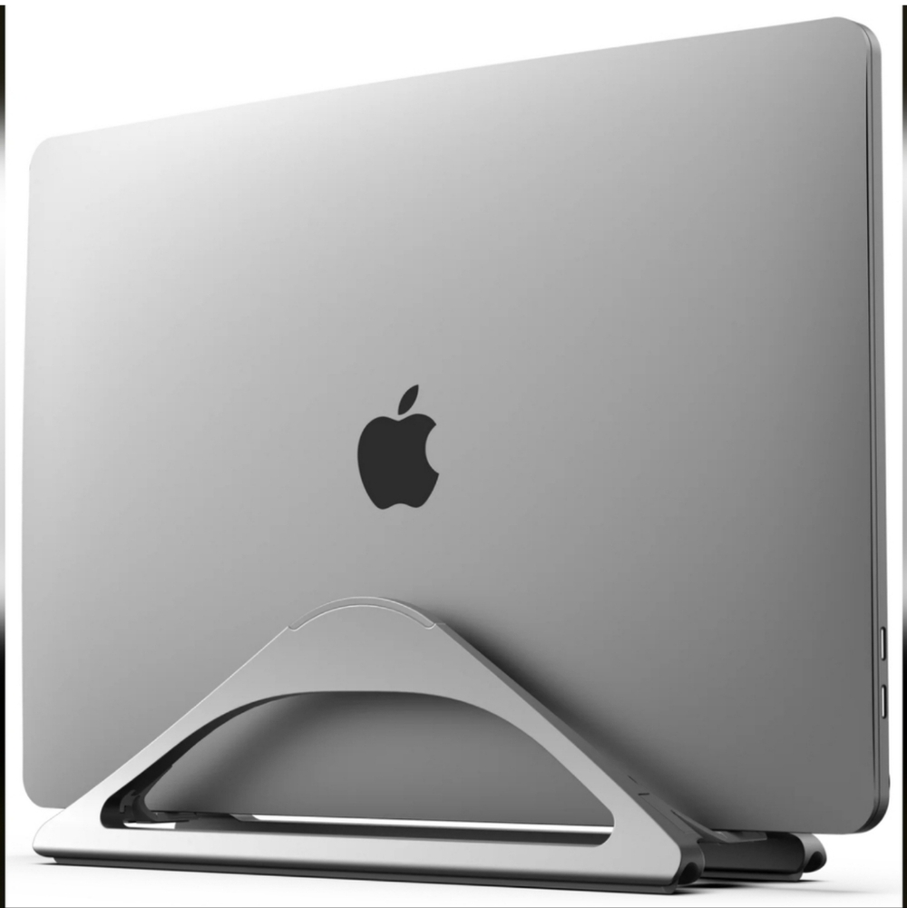 Humancentric Vertical Laptop Stand-Space Gray